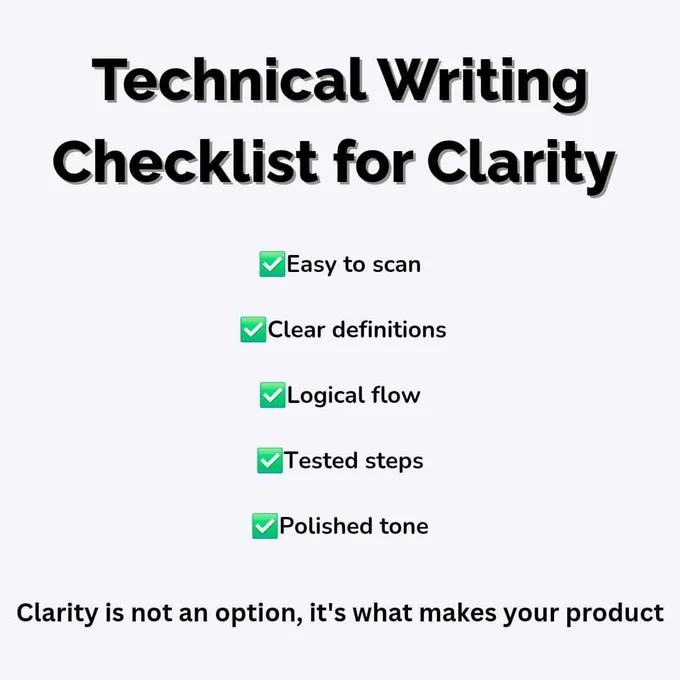 Checklist 