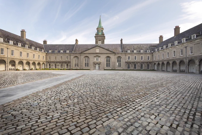 Courtyard of Royal Hospital Kilmainham.
