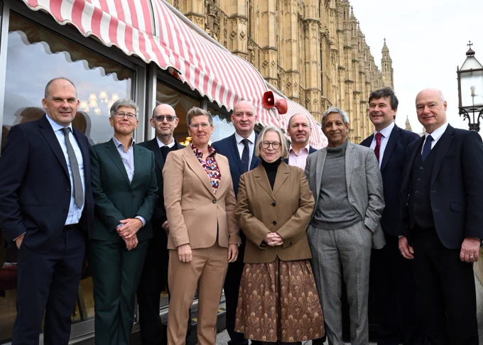 Vice-Chancellors of ResearchPlus Universities after launch in Parliament