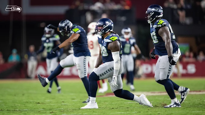 Uchenna Nwosu, Leonard Williams, Jarran Reed