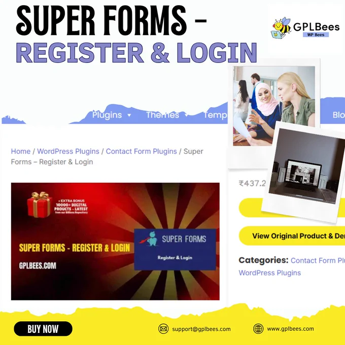 Super Forms – Register & Login