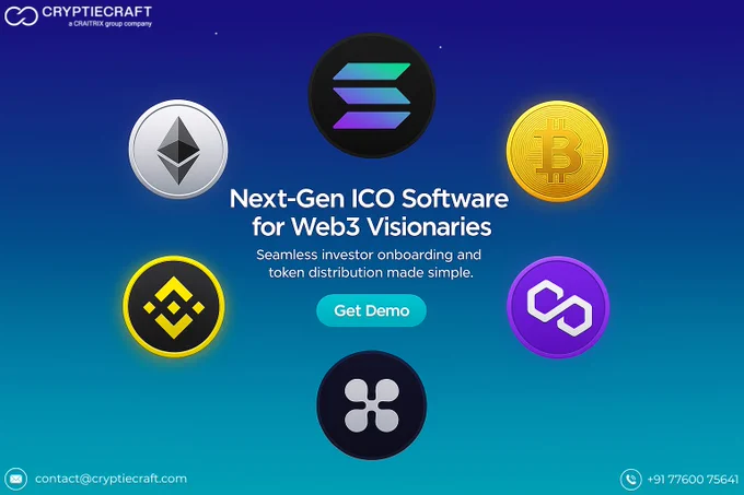 ICO Software Development | Cryptiecraft