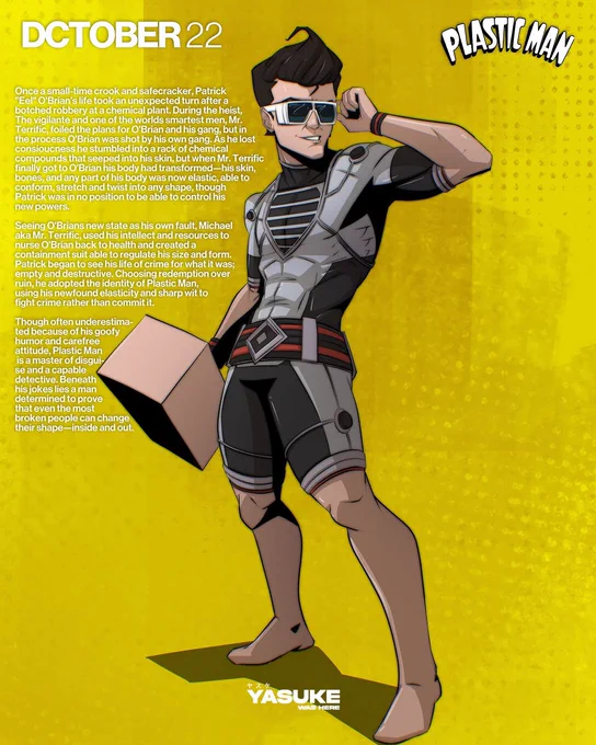Patrick “Eel” O’Brian aka The Plastic Man