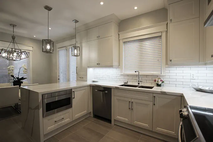 ELEGANT FULL KITCHEN & CABINET TRANSFORMATION ✨🏡