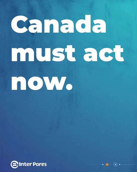 Canada must act now.