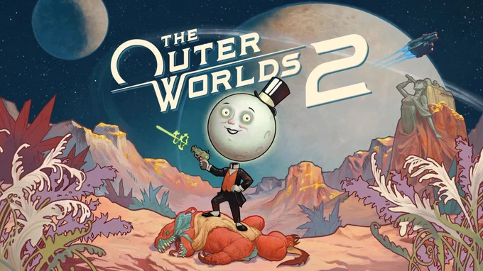 Key art for The Outer Worlds 2