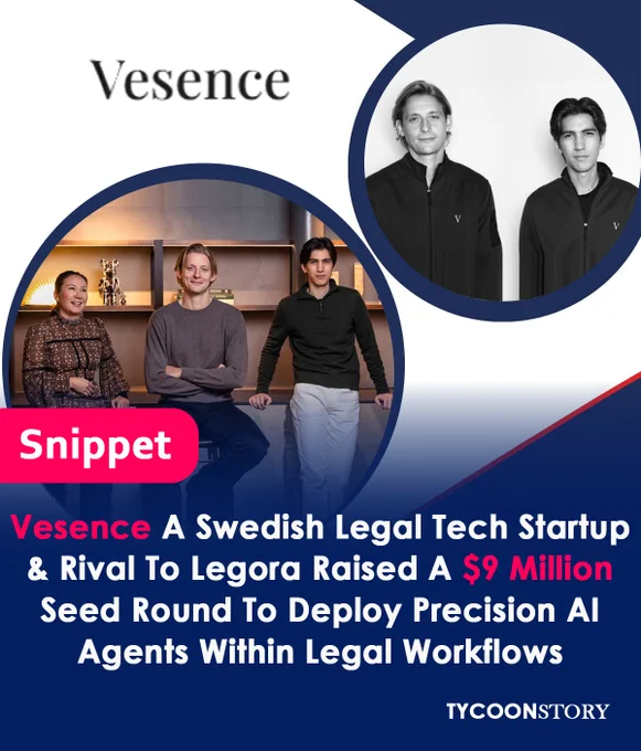 Vesence raises $9M to advance Precision AI in legal workflows, helping law firms ensure flawless accuracy, compliance, and efficiency across complex documents.