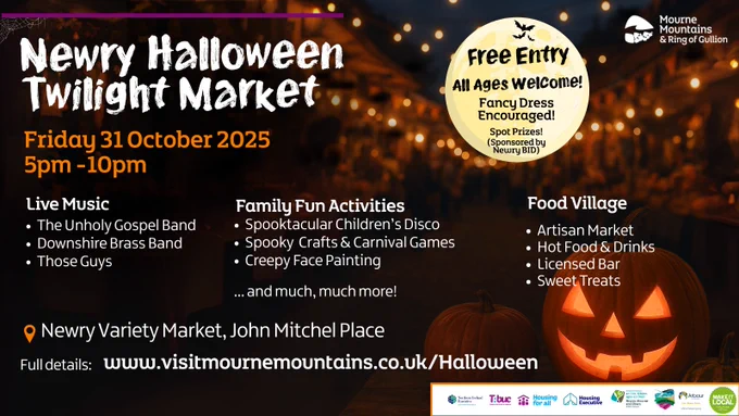 Click on www.visitmournemountains.co.uk/Halloween for all the details.
