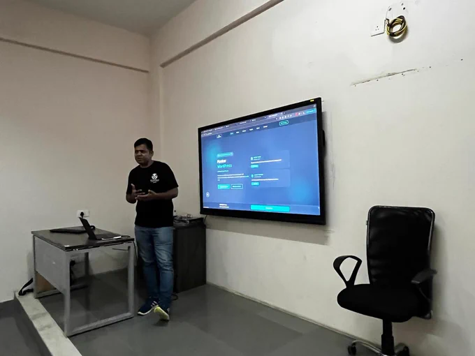 Anand Upadhyay - Explaining about WordPress Training Program