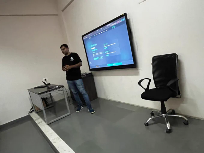 Anand Upadhyay - Explaining about WordPress Training Program