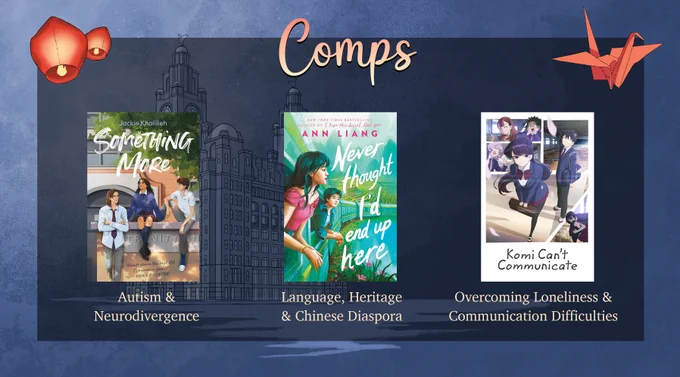 Comps
“Something More” by Jackie Khalilieh (Autism & Neurodivergence)
“Never Thought I’d End Up Here” by Ann Liang (Language, Heritage & Chinese Diaspora)
“Komi Can’t Communicate” (Overcoming Loneliness & Communication Difficulties)