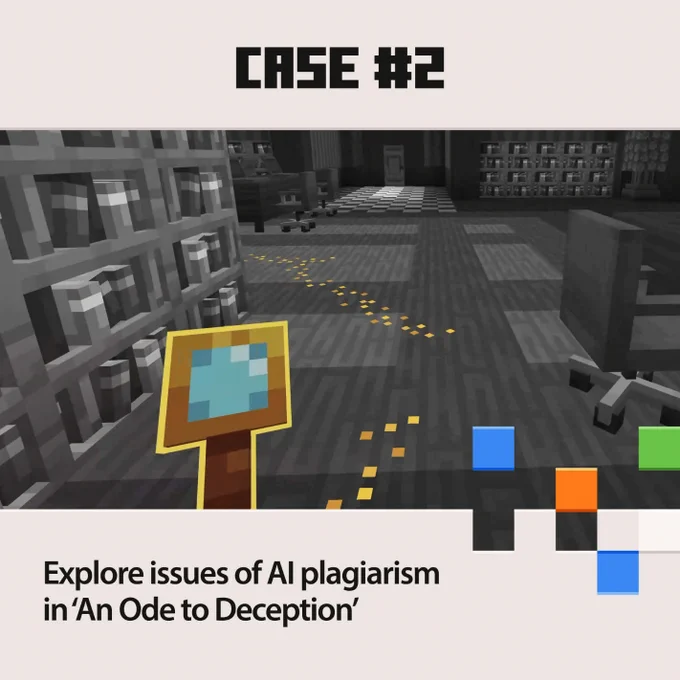 Case #2: Explore issues of AI plagiarism in "An Ode to Deception."