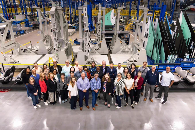 NAISTD group shot at Lockheed Martin