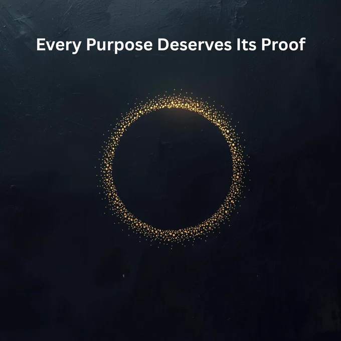 This month, as the Purpose Valuation Model (PVM) began its first steps into practice, one realization became clear  i.e. "Purpose isn’t what a brand says. It’s what the world can verify."

Across every dialogue, every framework, and every industry we touched,
one pattern stood out:

⚡️ 𝗣𝘂𝗿𝗽𝗼𝘀𝗲 𝗶𝘀 𝘁𝗵𝗲 𝘀𝗽𝗮𝗿𝗸.
⚡️ 𝗣𝗿𝗼𝗼𝗳 𝗶𝘀 𝘁𝗵𝗲 𝘀𝘁𝗿𝘂𝗰𝘁𝘂𝗿𝗲.
⚡️ 𝗧𝗼𝗴𝗲𝘁𝗵𝗲𝗿, 𝘁𝗵𝗲𝘆 𝗳𝗼𝗿𝗺 𝗯𝗲𝗹𝗶𝗲𝗳 𝘁𝗵𝗮𝘁 𝗹𝗮𝘀𝘁𝘀.

That’s what we’re building, a measurable language for belief, trust, and credibility.

𝗧𝗵𝗶𝘀 𝗽𝗵𝗮𝘀𝗲 𝘄𝗮𝘀 𝗷𝘂𝘀𝘁 𝘁𝗵𝗲 𝗯𝗲𝗴𝗶𝗻𝗻𝗶𝗻𝗴, 𝘁𝗵𝗲 𝗣𝗿𝗼𝗼𝗳 𝗼𝗳 𝗣𝘂𝗿𝗽𝗼𝘀𝗲. Next comes Partnership where we’ll explore how organizations can co-create, quantify, and amplify their belief advantage.

💡 𝗘𝘃𝗲𝗿𝘆 𝗽𝘂𝗿𝗽𝗼𝘀𝗲 𝗱𝗲𝘀𝗲𝗿𝘃𝗲𝘀 𝗶𝘁𝘀 𝗽𝗿𝗼𝗼𝗳. 𝗔𝗻𝗱 𝗲𝘃𝗲𝗿𝘆 𝗽𝗿𝗼𝗼𝗳 𝗱𝗲𝘀𝗲𝗿𝘃𝗲𝘀 𝘁𝗼 𝗯𝗲 𝘀𝗵𝗮𝗿𝗲𝗱.
📍 Write to explore Purpose Valuation Model for your brand.

#strategy #marketing #brand #sustainability 