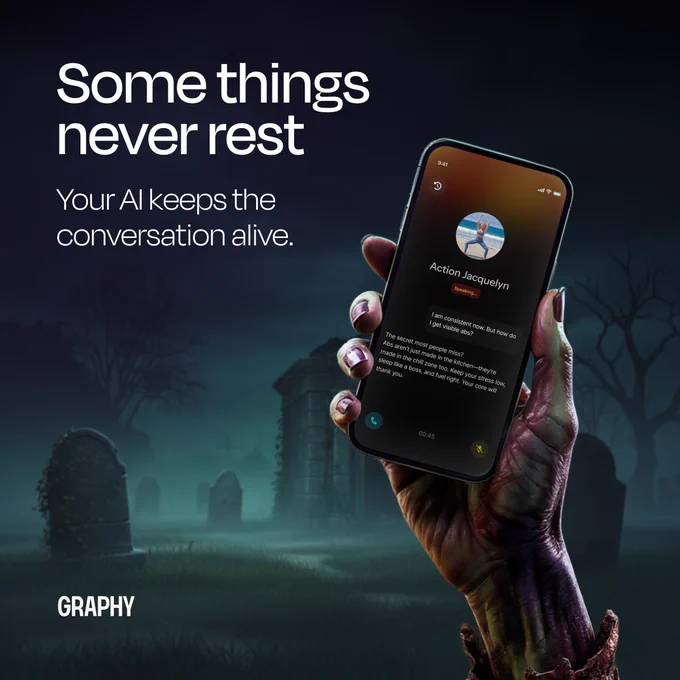 This Halloween launch your AI avatar on Graphy