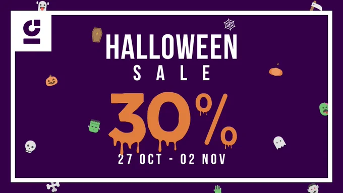Halloween Sale - 30% off