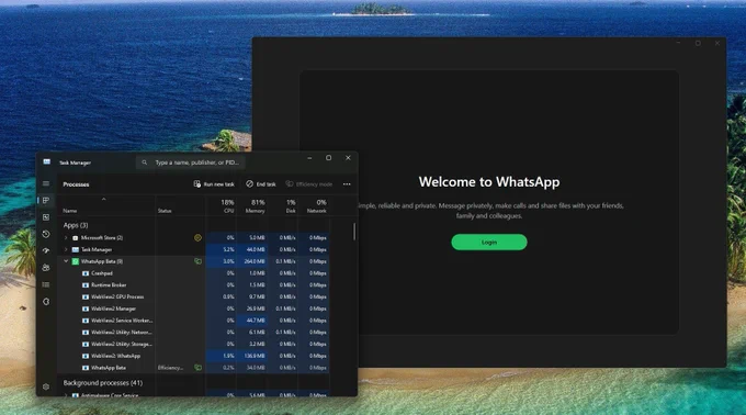 WhatsApp for Windows 11 is now a Chromium wrapper