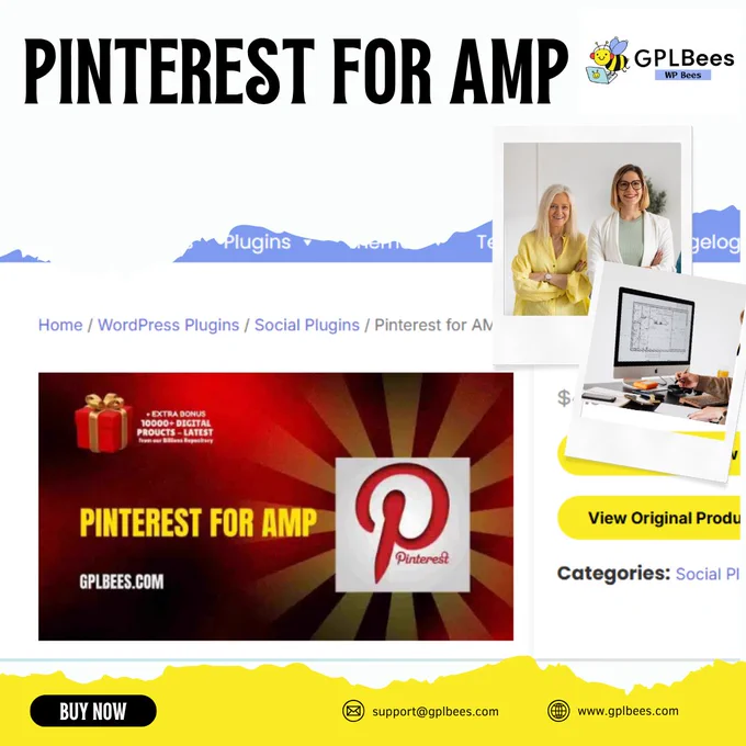 Pinterest for AMP