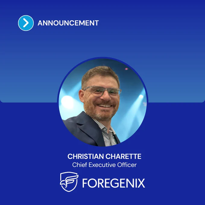 Christian Charette CEO Foregenix