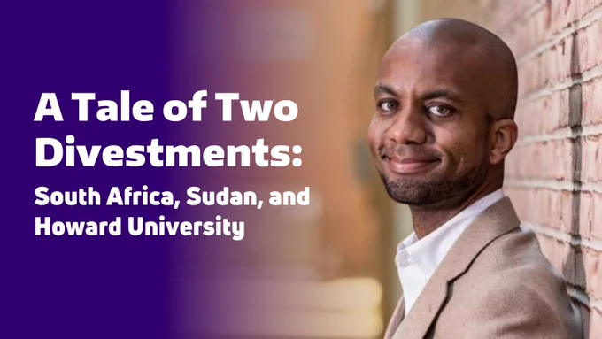 African Studies Program Chair Christopher Tounsel