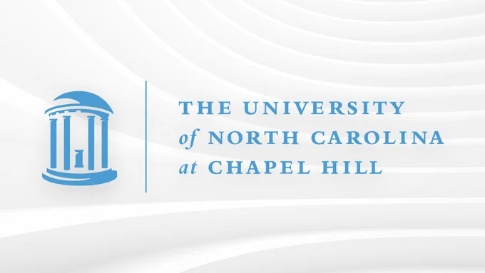 “The University of North Carolina at Chapel Hill” next to illustration of domed building