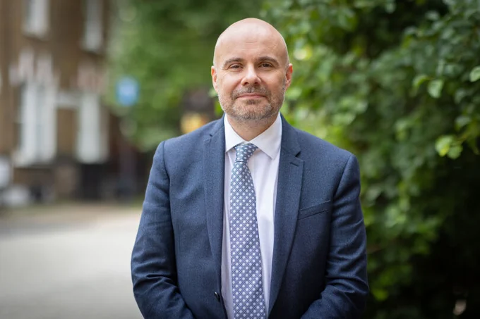 Duncan Burton chief nursing officer smiling 