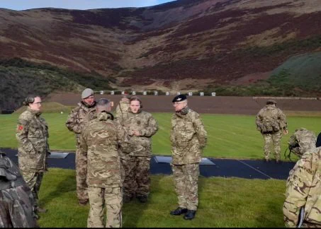 RMQ K Qual gather on Castlelaw Range. 