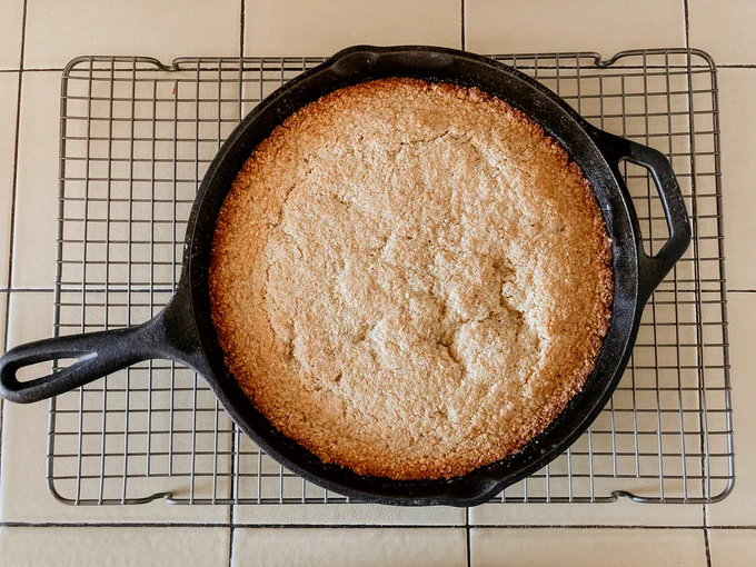 homemade skillet cornbread