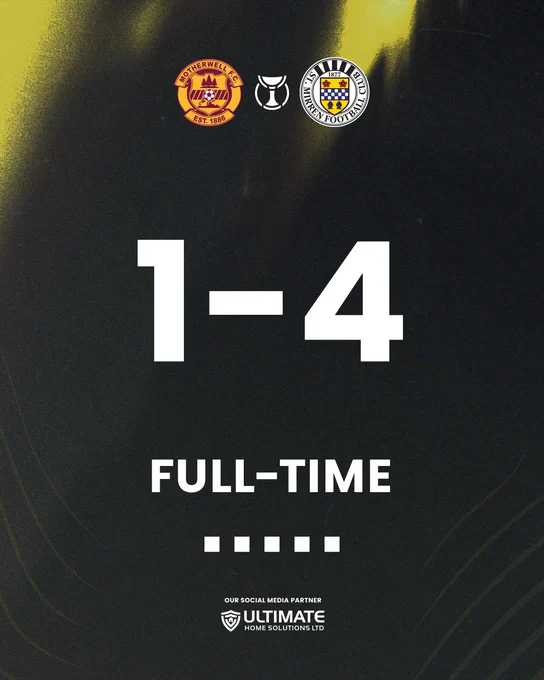 FULL-TIME: Motherwell 1-4 St Mirren