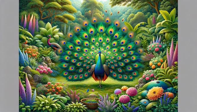🎨 AI Art Prompt of the Day 🎨

"Majestic peacock displaying its radiant plumage in a lush botanical garden, vibrant, high detail, nature scene."

✨Reply with your favorite AI Art!

#ArtificialIntelligence #AIArtwork #AI