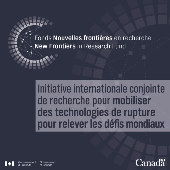 Initiative internationale conjointe de recherche de 2026 pour mobiliser des technologies de rupture pour relever les défis mondiaux sur un fond bleu