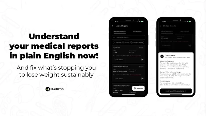 Introducing Medical Report Analysis   Mansi AI inside Health Tick