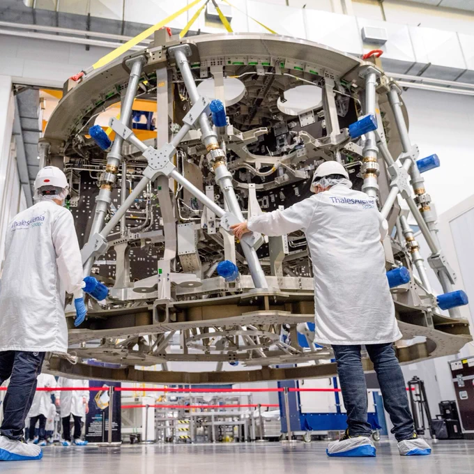 The backbone of ESA's fourth European Service Module