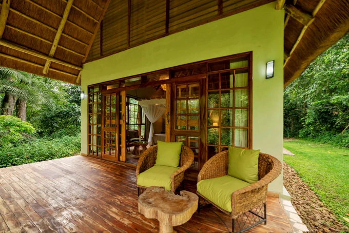 Private Terrace at PLK