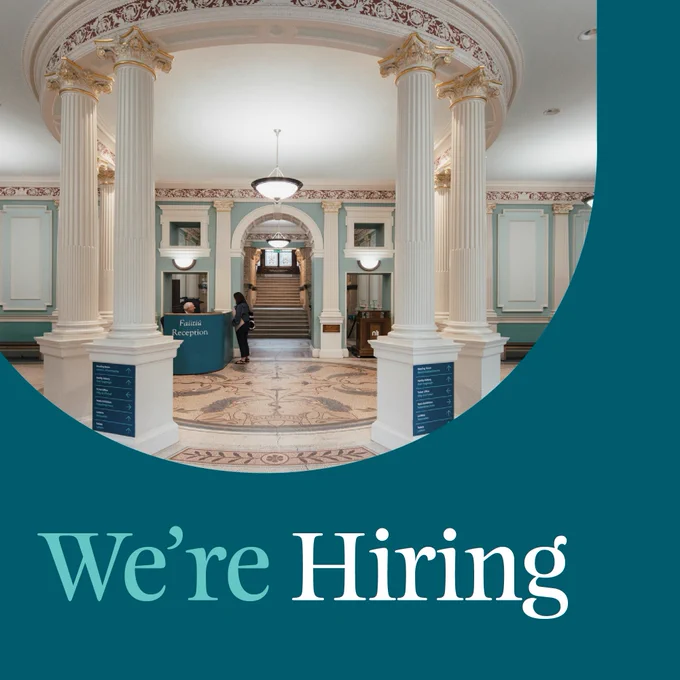 We're Hiring graphic