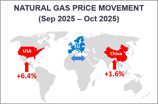  Natural Gas Price Trends  October 2025 Update