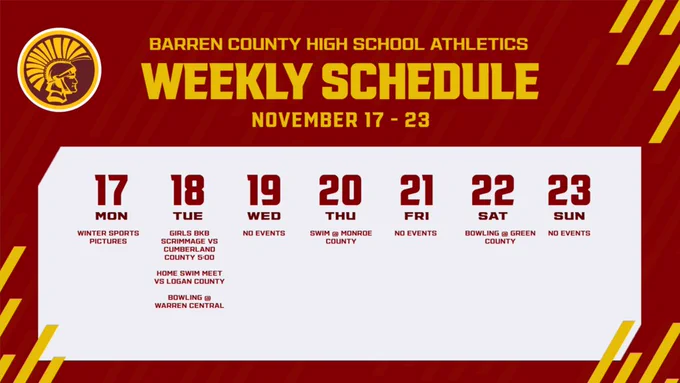 Weekly Schedule