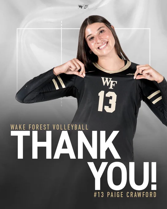 Thank you, Paige Crawford!