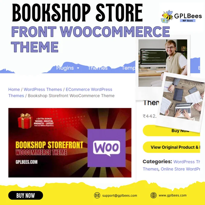 Bookshop Storefront WooCommerce Theme