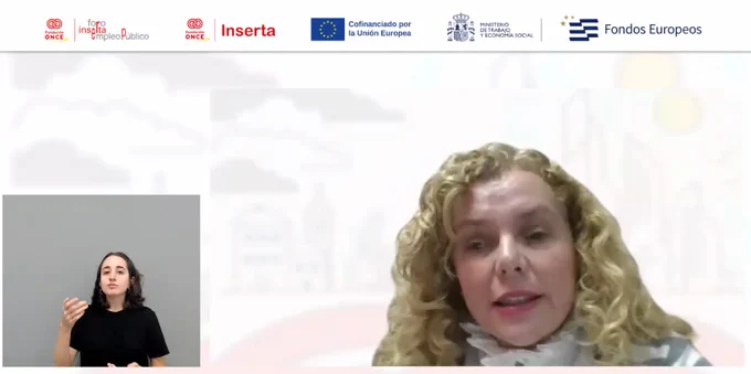 Dña. Vanesa Carballo. Dirección de Empresas, Alianzas y RSC-D de Inserta Empleo – Fundación ONCE.