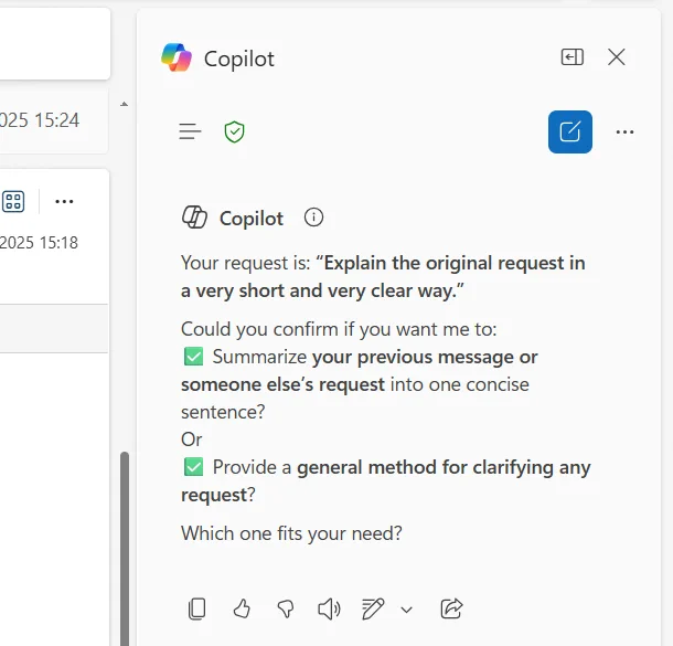 Microsoft Copilot Outlook integration not understanding much