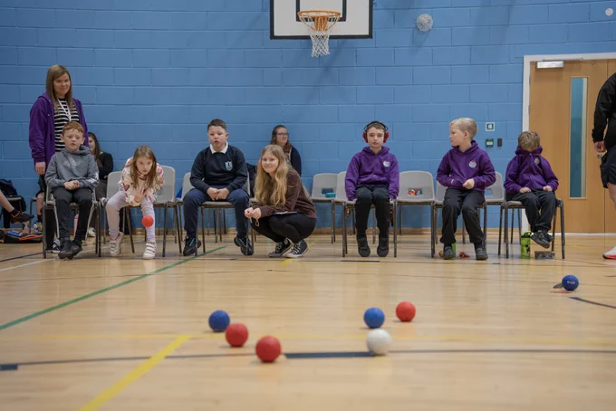 SportAbility Boccia Event Brings Inclusive Sport to Stirling Schools. 
Over 60 pupils took part in an exciting day of Boccia at Raploch Campus as part of Active Stirling’s SportAbility programme. 