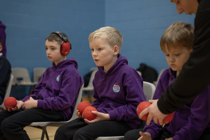 SportAbility Boccia Event Brings Inclusive Sport to Stirling Schools. 
Over 60 pupils took part in an exciting day of Boccia at Raploch Campus as part of Active Stirling’s SportAbility programme. 