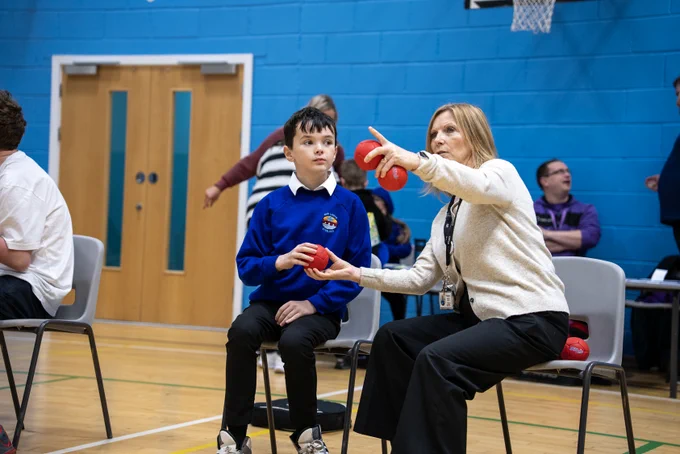 SportAbility Boccia Event Brings Inclusive Sport to Stirling Schools. 
Over 60 pupils took part in an exciting day of Boccia at Raploch Campus as part of Active Stirling’s SportAbility programme. 