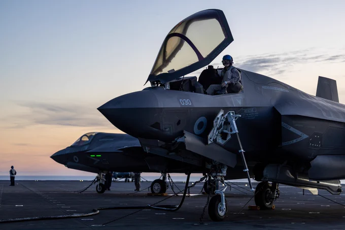 More F-35 jets arrive from RAF Marham