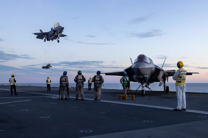 More F-35 jets arrive from RAF Marham