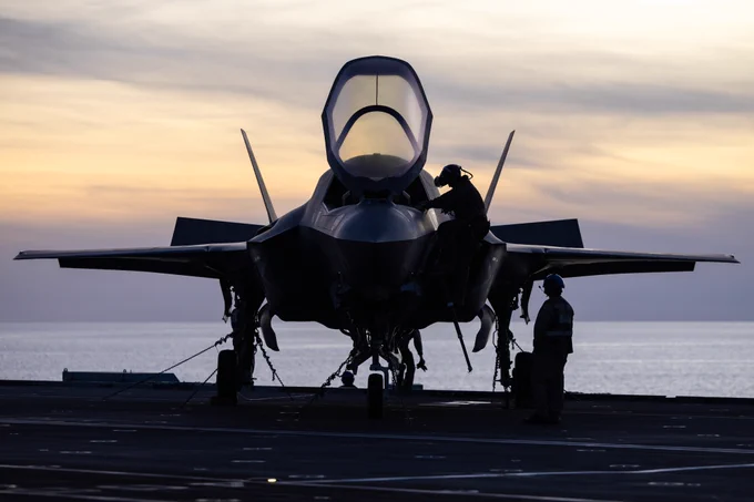 More F-35 jets arrive from RAF Marham