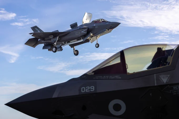 More F-35 jets arrive from RAF Marham