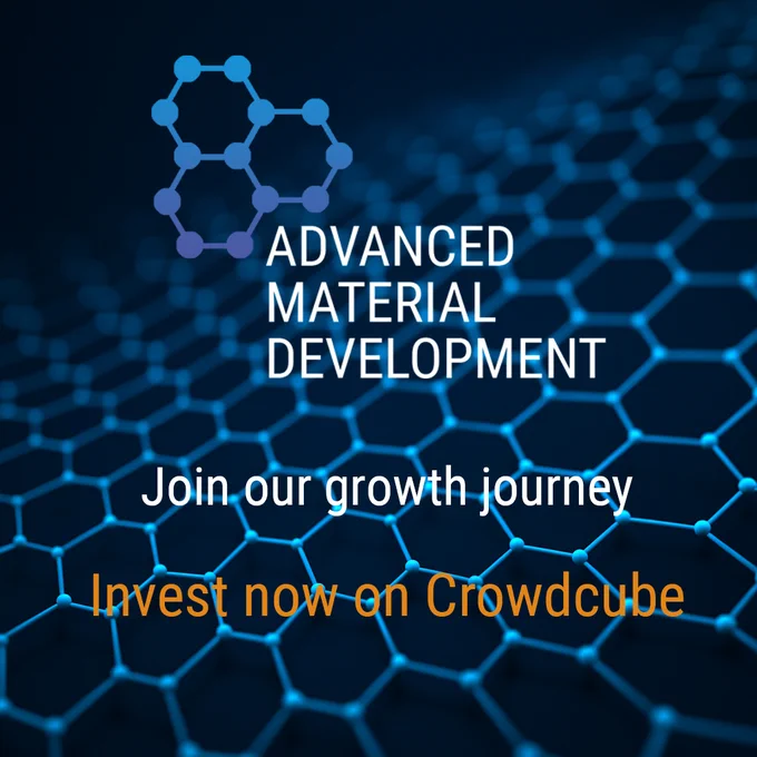 Advanced Materail Development - Join our growth journey - Invest now on Crowdcube