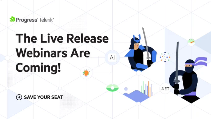 Release Webinar Banner: Telerik Reporting and Fiddler 2025 Q4 Release Webinar